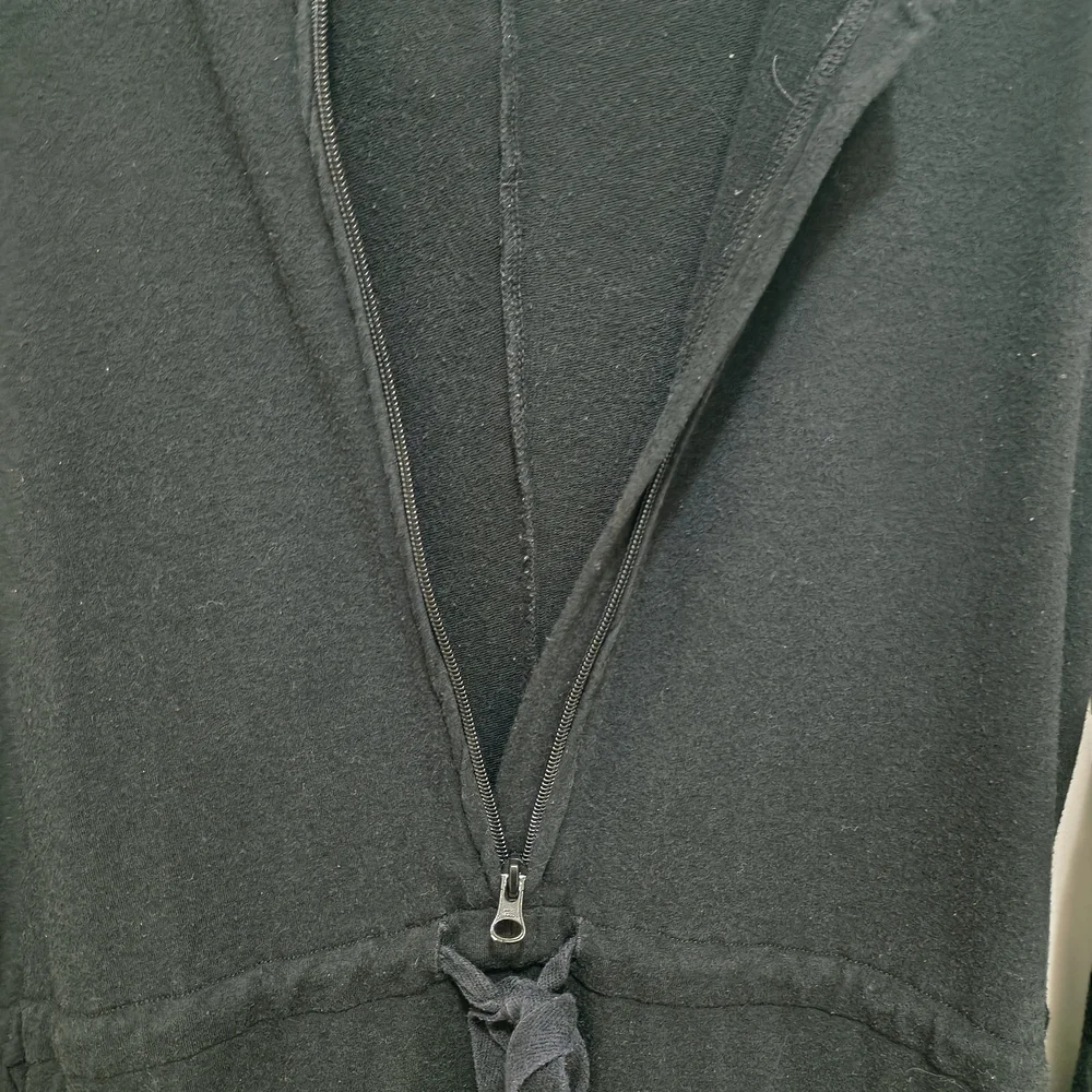 Smash + Tess Black Harris Hoodie Romper in Midnight Black - Picture 6 of 7